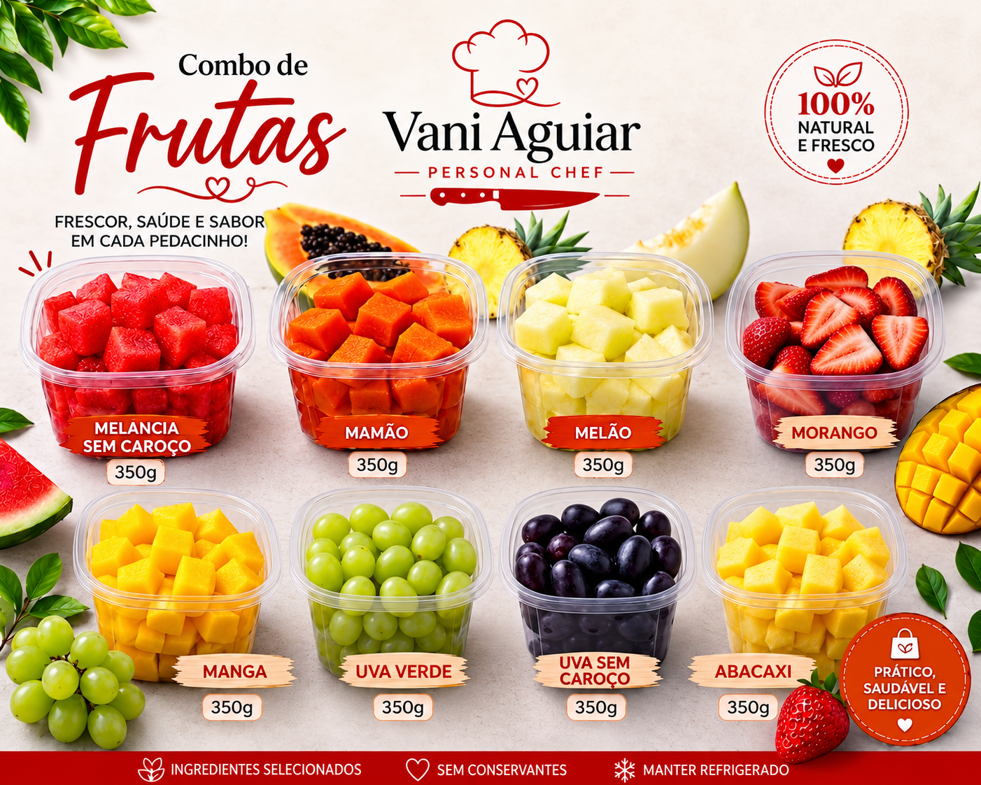 Combos de Frutas - Upsell